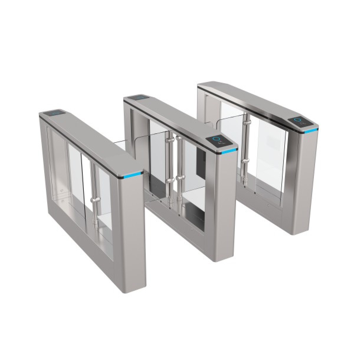 Porti batante pentru una sau mai multe cai de acces BOOMX - Modul de capat master+slave 1100mm