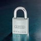 Lacăt ABUS TITALIUM 40mm cheie unică universală aliaj aluminiu aeronautic NANO Protect argintiu