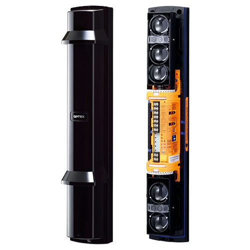 Bariera IR de exterior 60m Quad 4 raze sincronizate - OPTEX