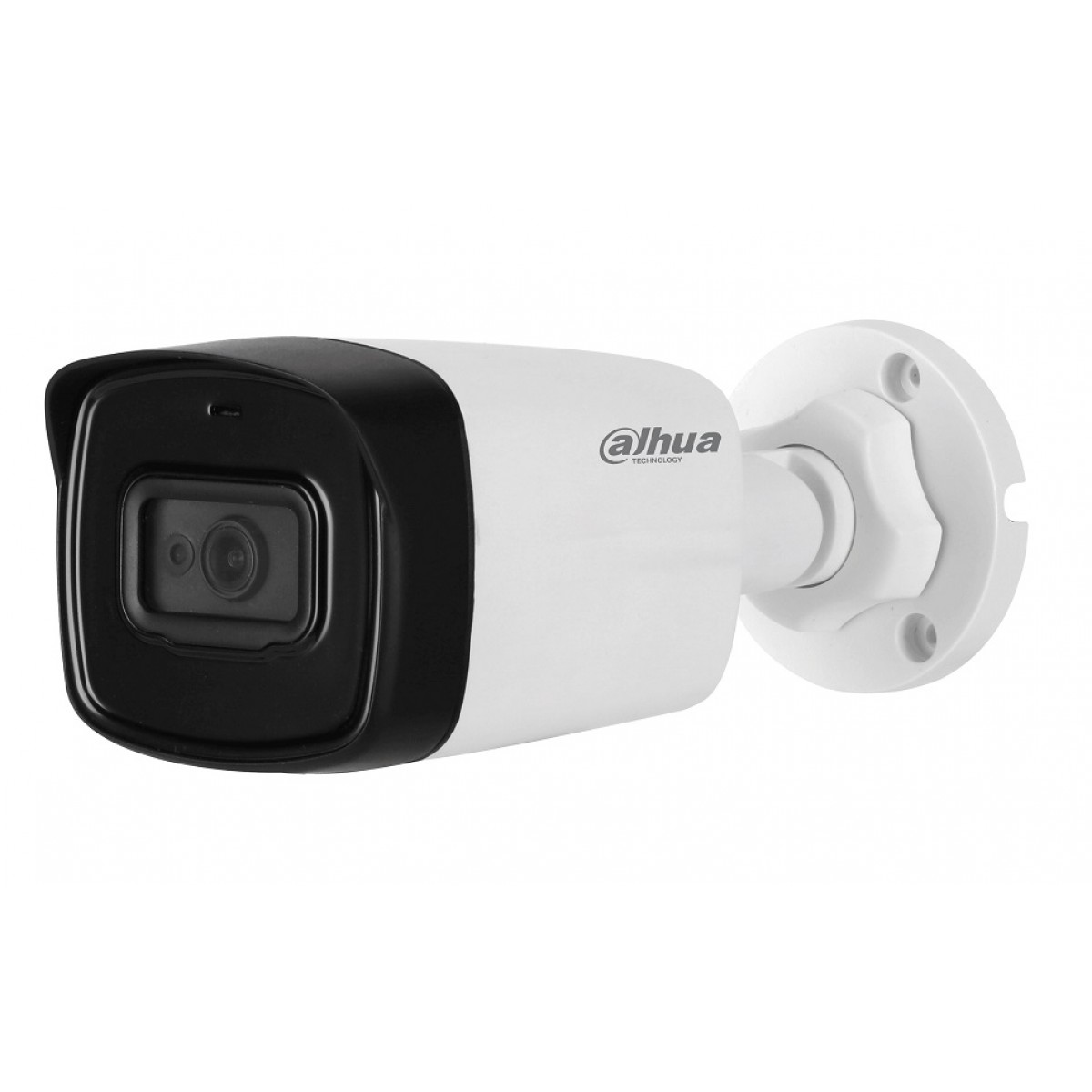 Camera Dahua HDCVI 8MP, real-time, IR 80m, lentila fixa 3.6mm, Audio, seria Lite