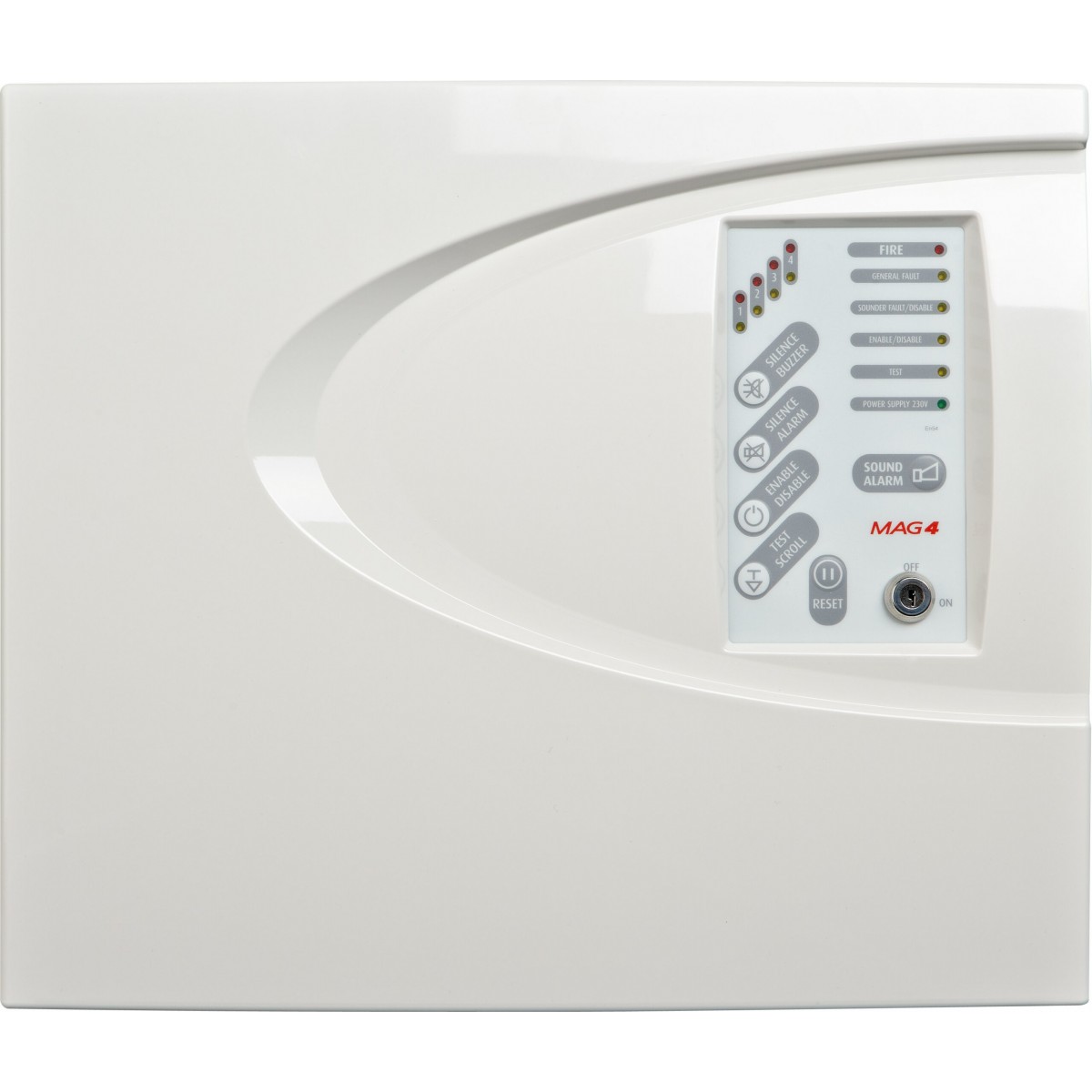 Centrala Antiincendiu 4 Zone Teletek