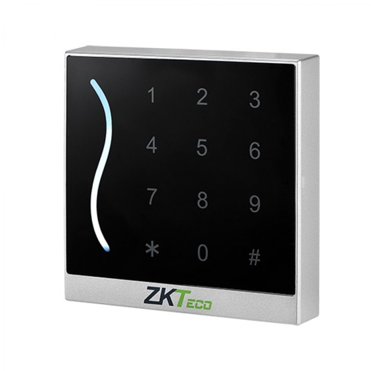 Cititor de proximitate RFID MIFARE 13.65Mhz cu tastatura integrata, IP65, negru - ZKTeco