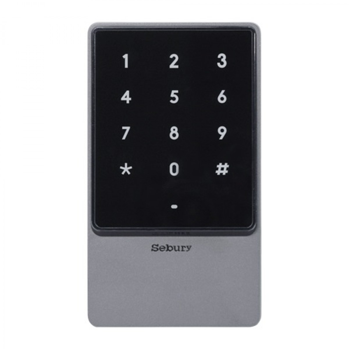 Controler stand-alone cu tastatura touch si cititor card EM 125kHz +HID+ Mifare 13.56MHz, carcasa antivandal - SEBURY