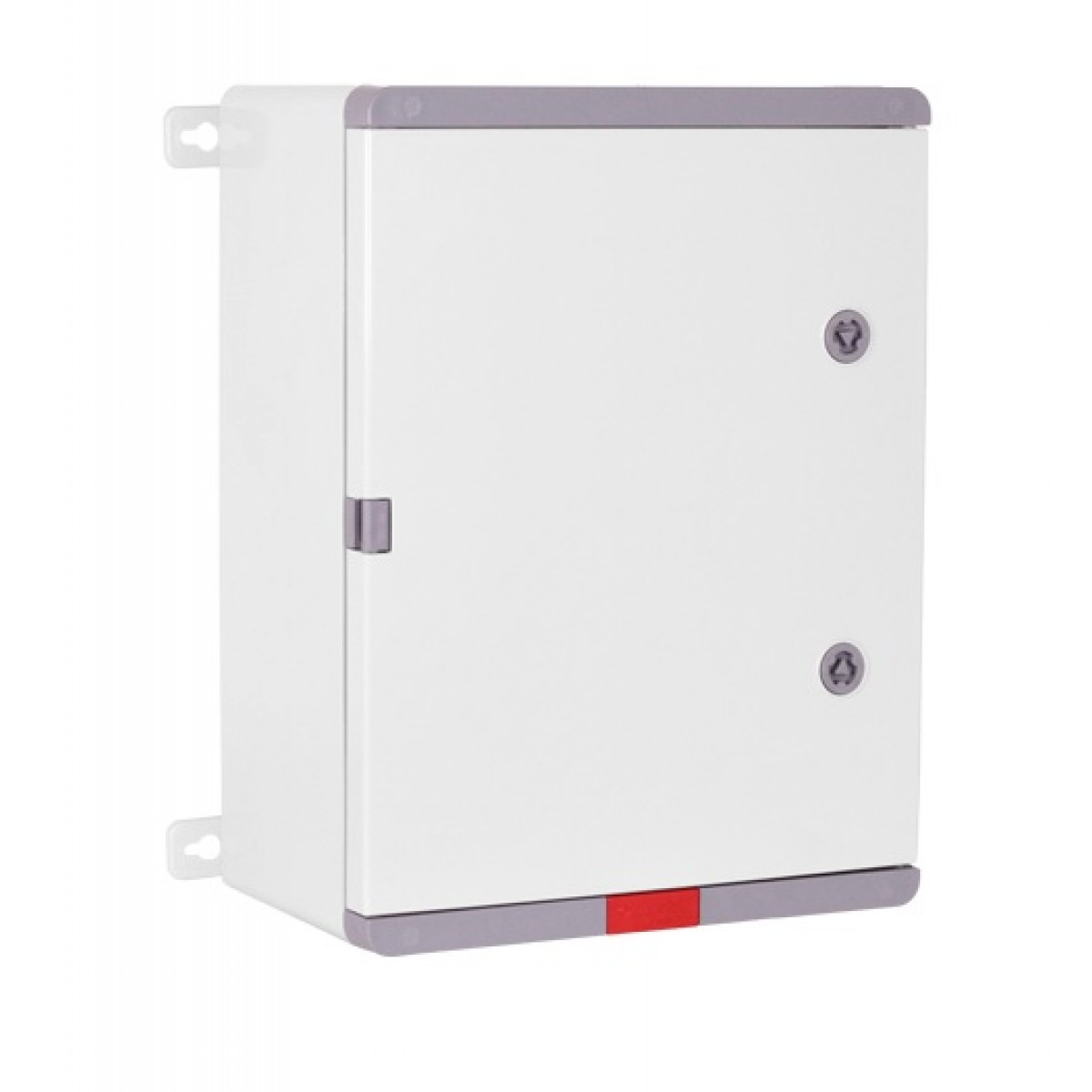 Cutie distributie IP67 din ABS gri, usa mata, placa metalica, 300x400x220 mm