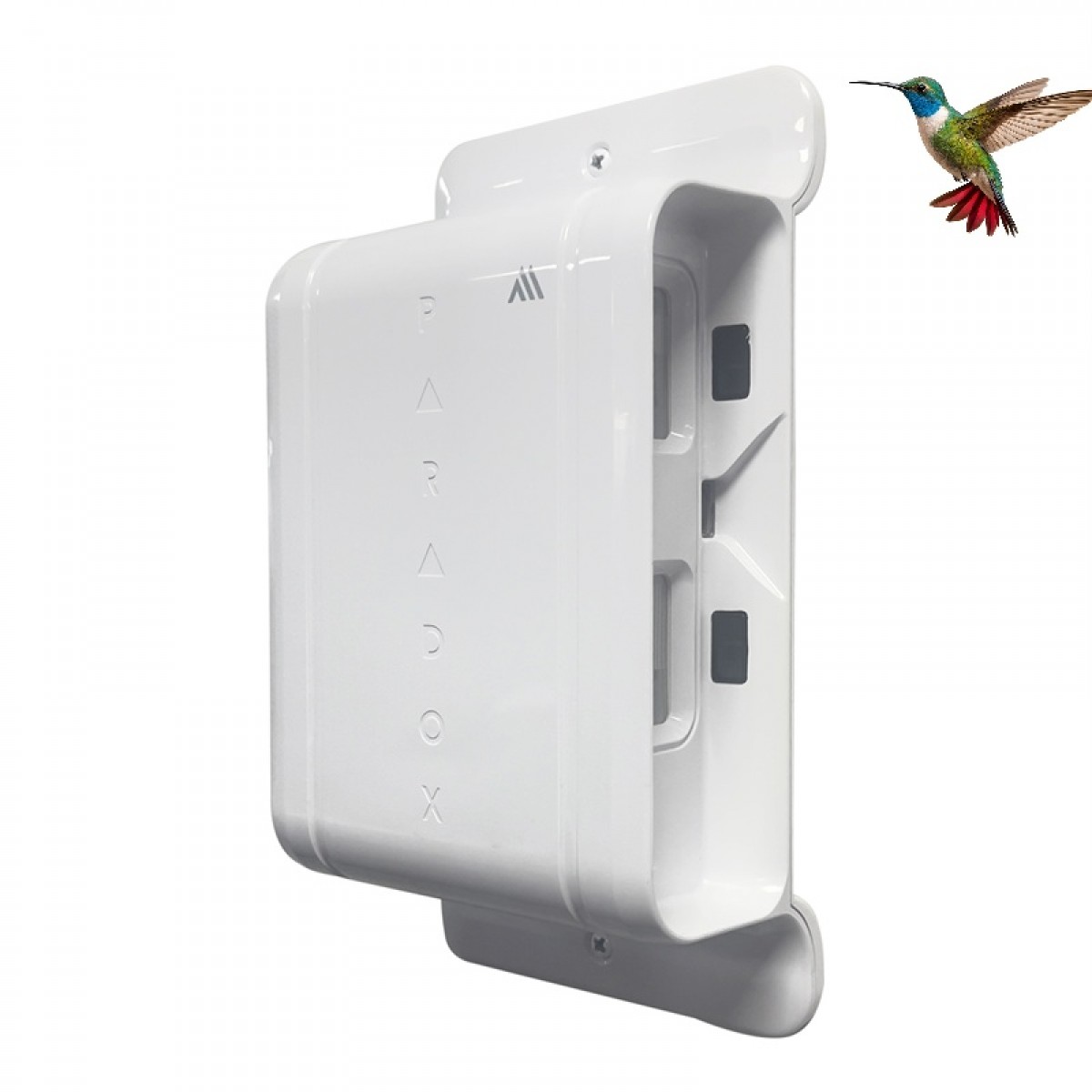 Detector PIR wireless lateral 4 x dual PET Immunity 40kg  pentru exterior Paradox Wireless M25