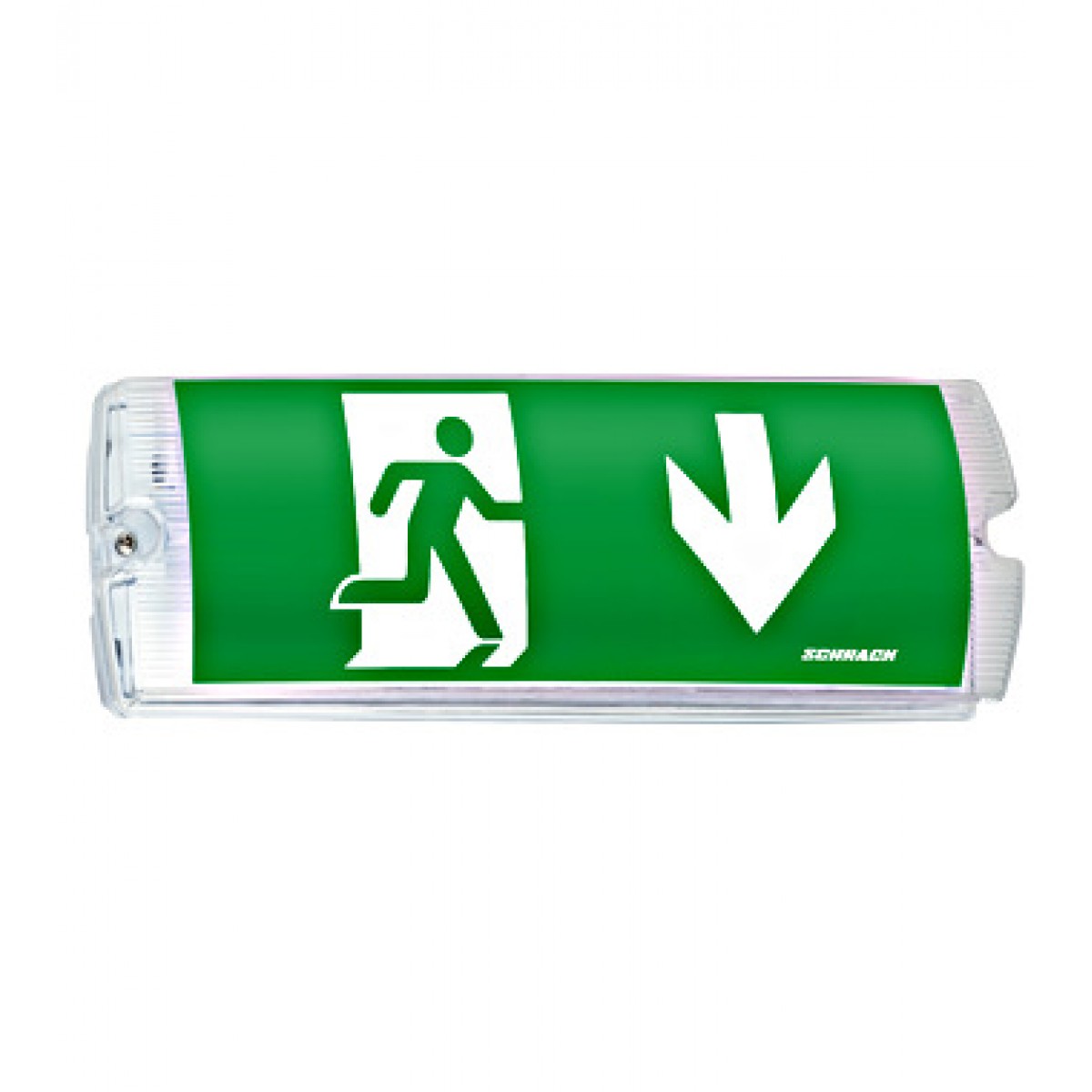 Lampa urgenta EXIT cu LED si acumulator 3W 230VAC 3h 130lumeni IP20 - montaj perete,tavan,incastrat