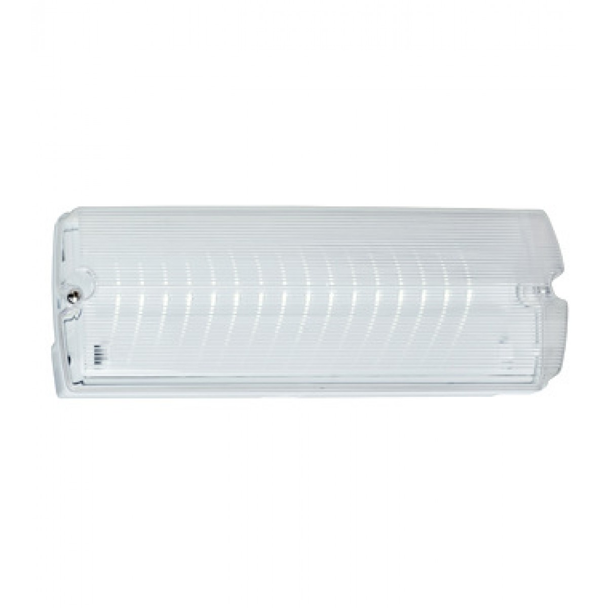 Lampa urgenta EXIT cu LED si acumulator 3W 230VAC 3h 130lumeni IP20 - montaj perete,tavan,incastrat
