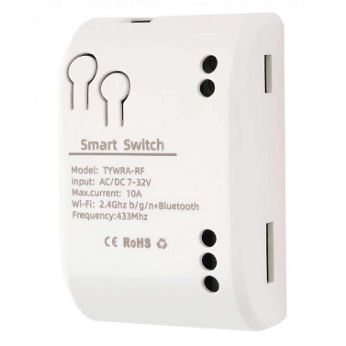 Modul de comanda cu un canal, receptor RF (433.92MHz) comunicatie Wi-Fi si Bluetooth pentru sistemele de automatizare