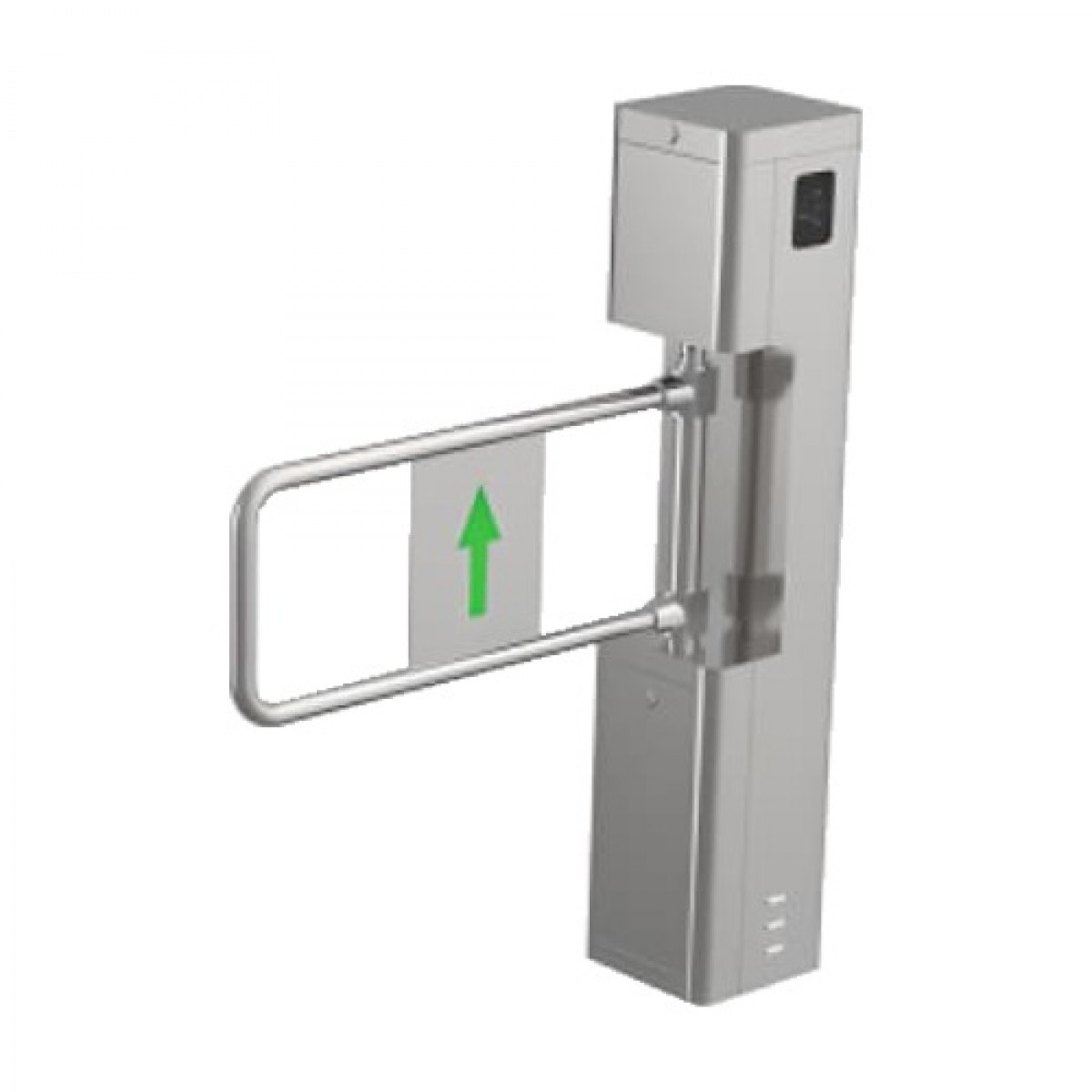 Poarta batanta partea dreapta, Card MiFare, Brat metalic, latime banda 900mm - HIKVISION