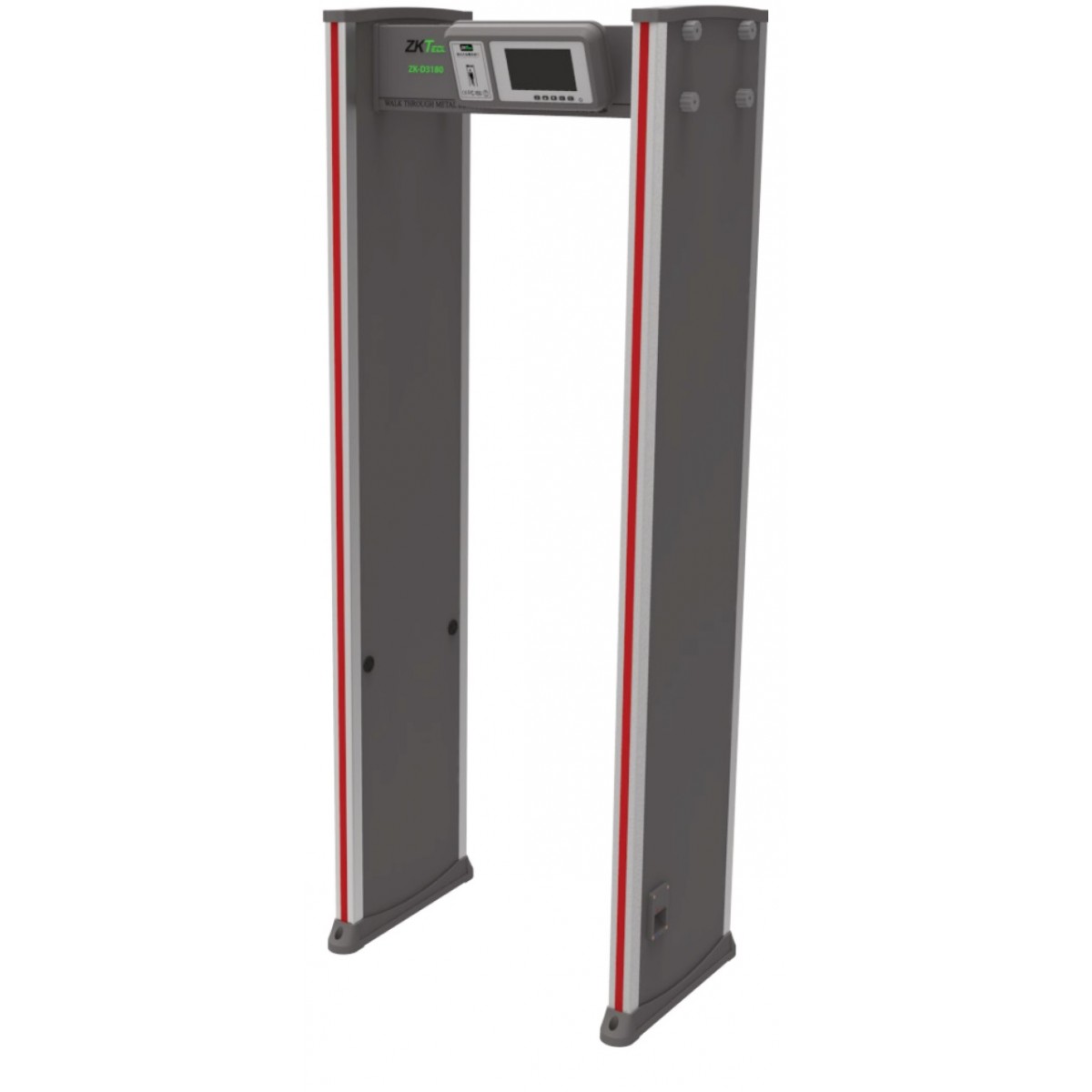 Poarta detectie metale cu 18 zone ajustabile individual, afisaj LCD de 7”, software PC, telecomanda programare ZKBios SIS