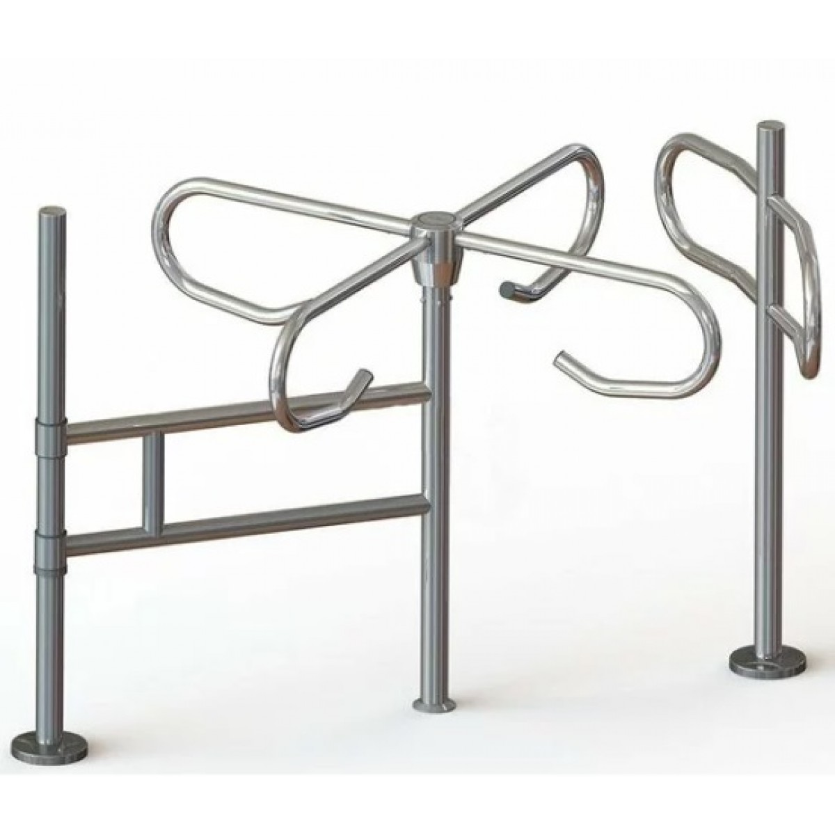 Poarta acces pietonal mecanica rotativa - model Dreapta sau Stanga