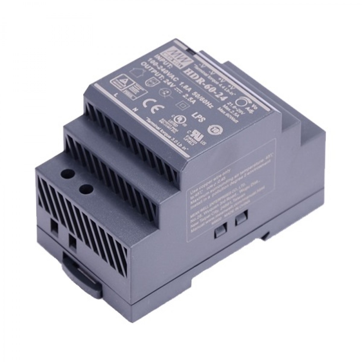 Sursa alimentare 24V/60W, montaj sina DIN - HIKVISION
