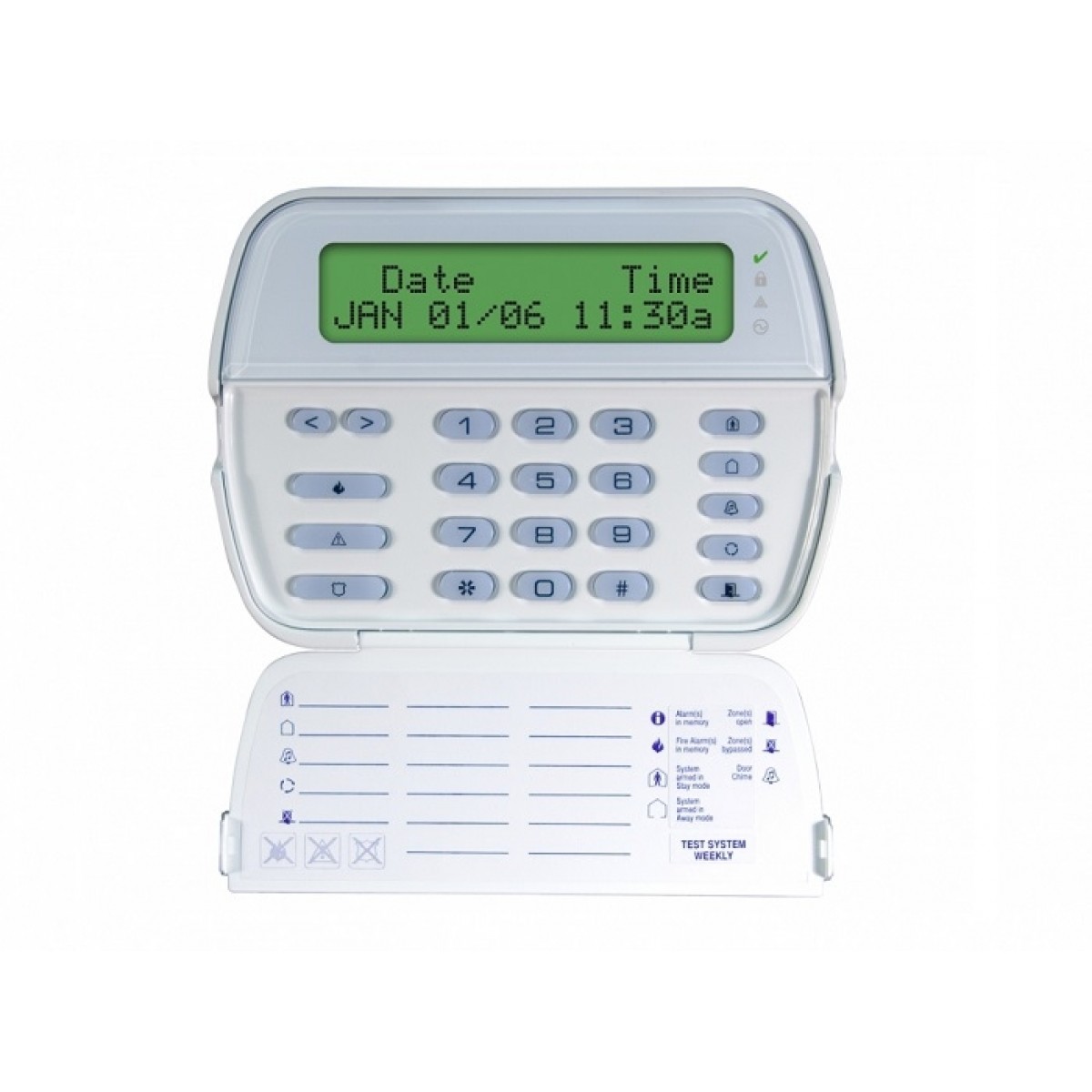 Tastatura LCD 64 zone LCD Iconuri 8 partitii canada DSC