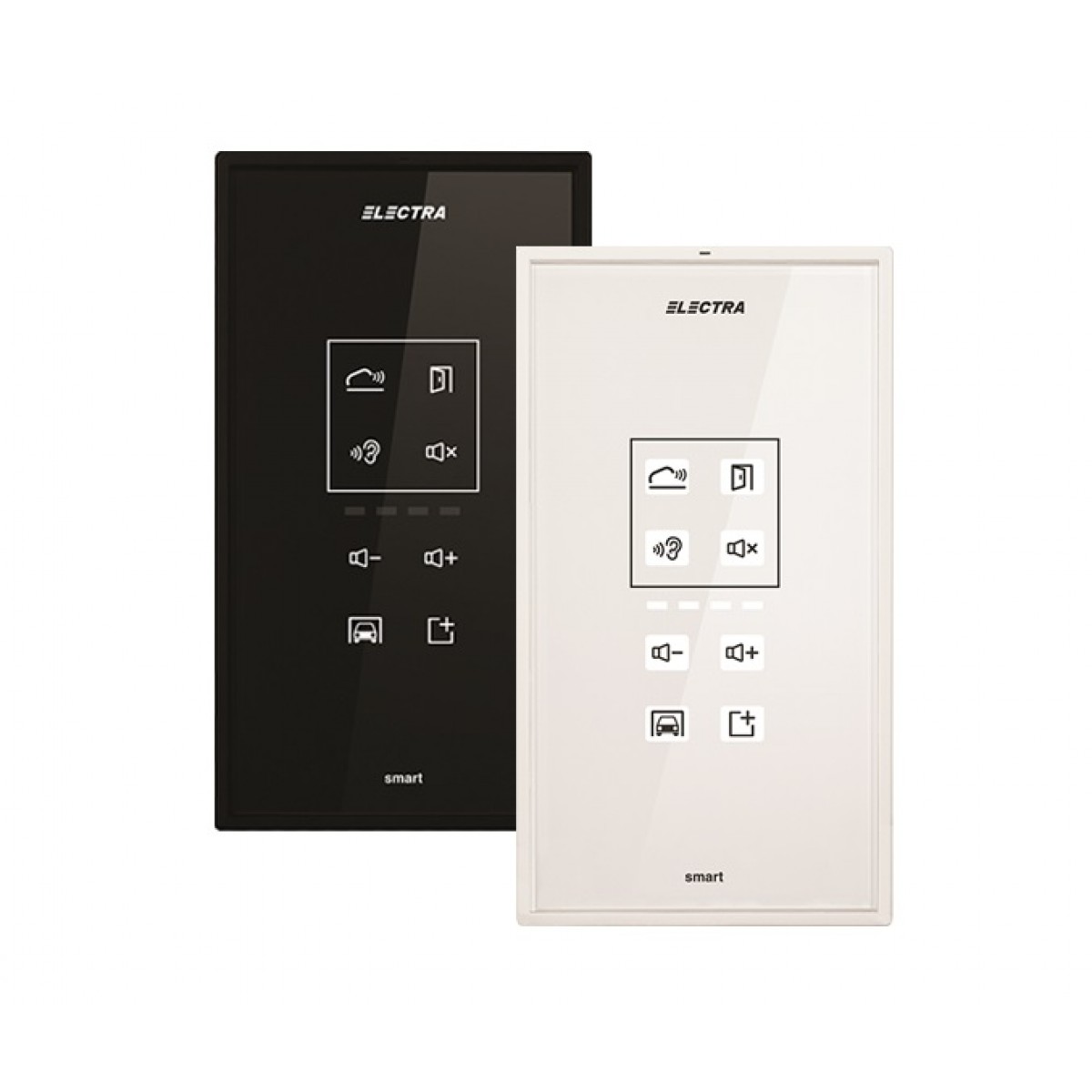 Terminal audio post interior interfon - SMART, G3 - ELECTRA - alb/negru