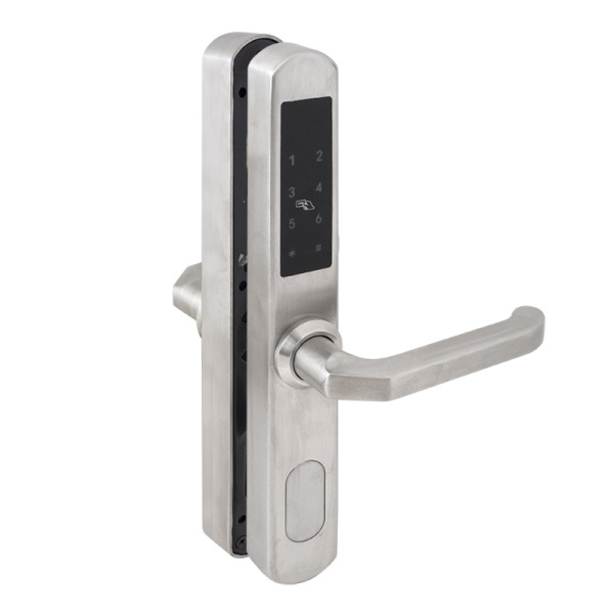 Incuietoare all-in-one pentru Apart-Hotel cu cititor de carduri Mifare 13.56MHz, cod PIN si WiFi, rezistenta la apa si praf IP55