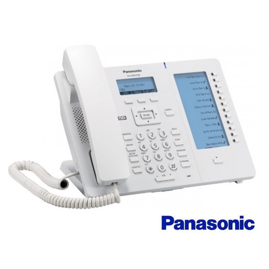 Telefon SIP Panasonic Alb/Negru II