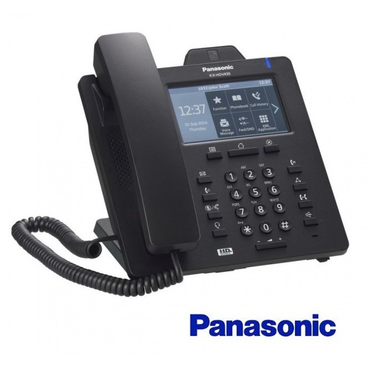 Telefon SIP Panasonic Alb/Negru I