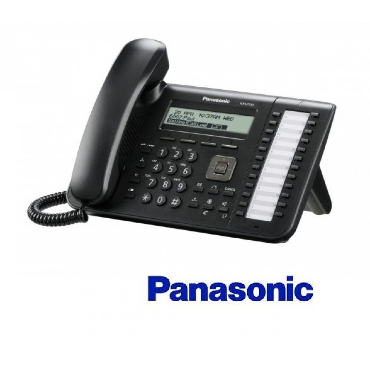 Telefon SIP Panasonic Alb/Negru VI