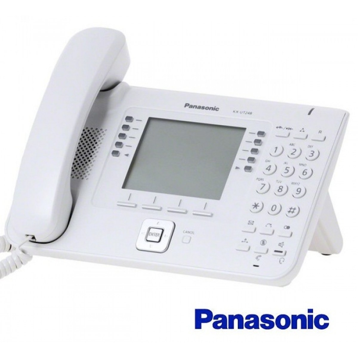 Telefon SIP Panasonic Alb/Negru VII
