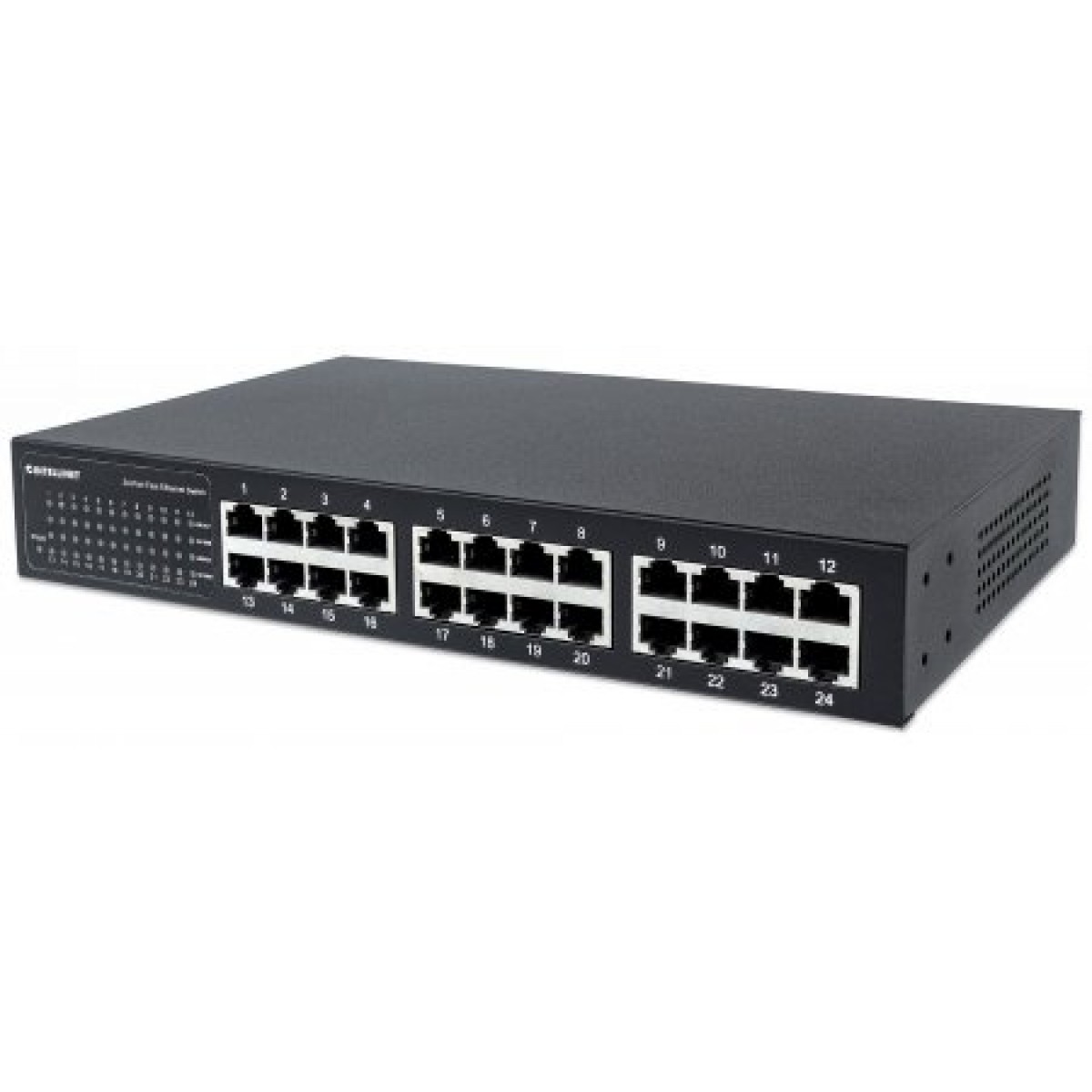 24-Port 10/100/1000Mbps Gigabit Fast Ethernet Switch