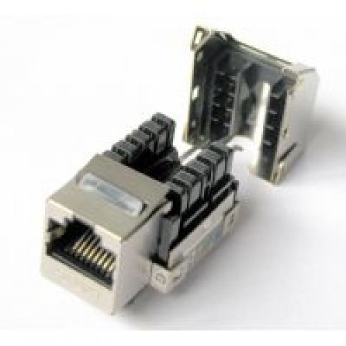 Keystone Jack Cat5e ecranat