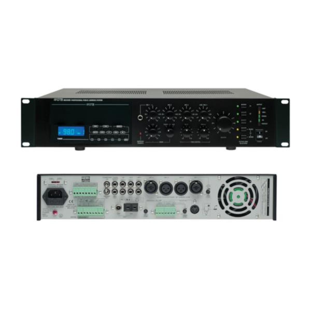 Amplificator  mixere RMS 200 W audio  radio AM / FM APART