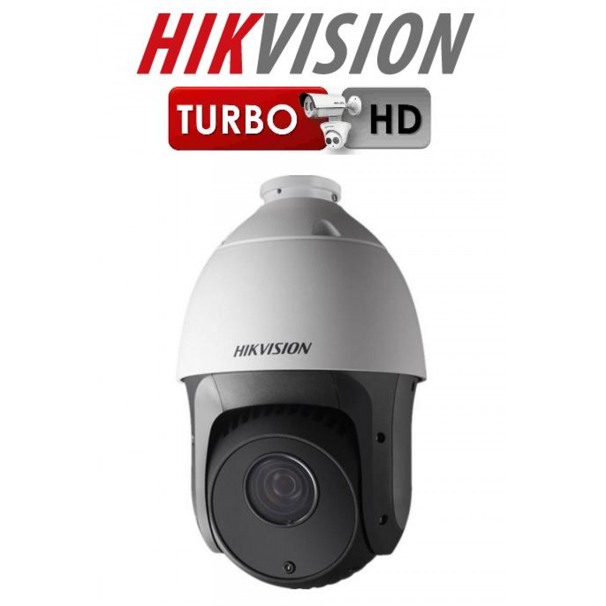 Camera Speed Dome Exterior Turbo HD 720p Zoom 23x Ir 150m Lentila 4-92mm Hikvsion