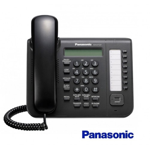 Telefon digital proprietar Panasonic Alb/Negru I