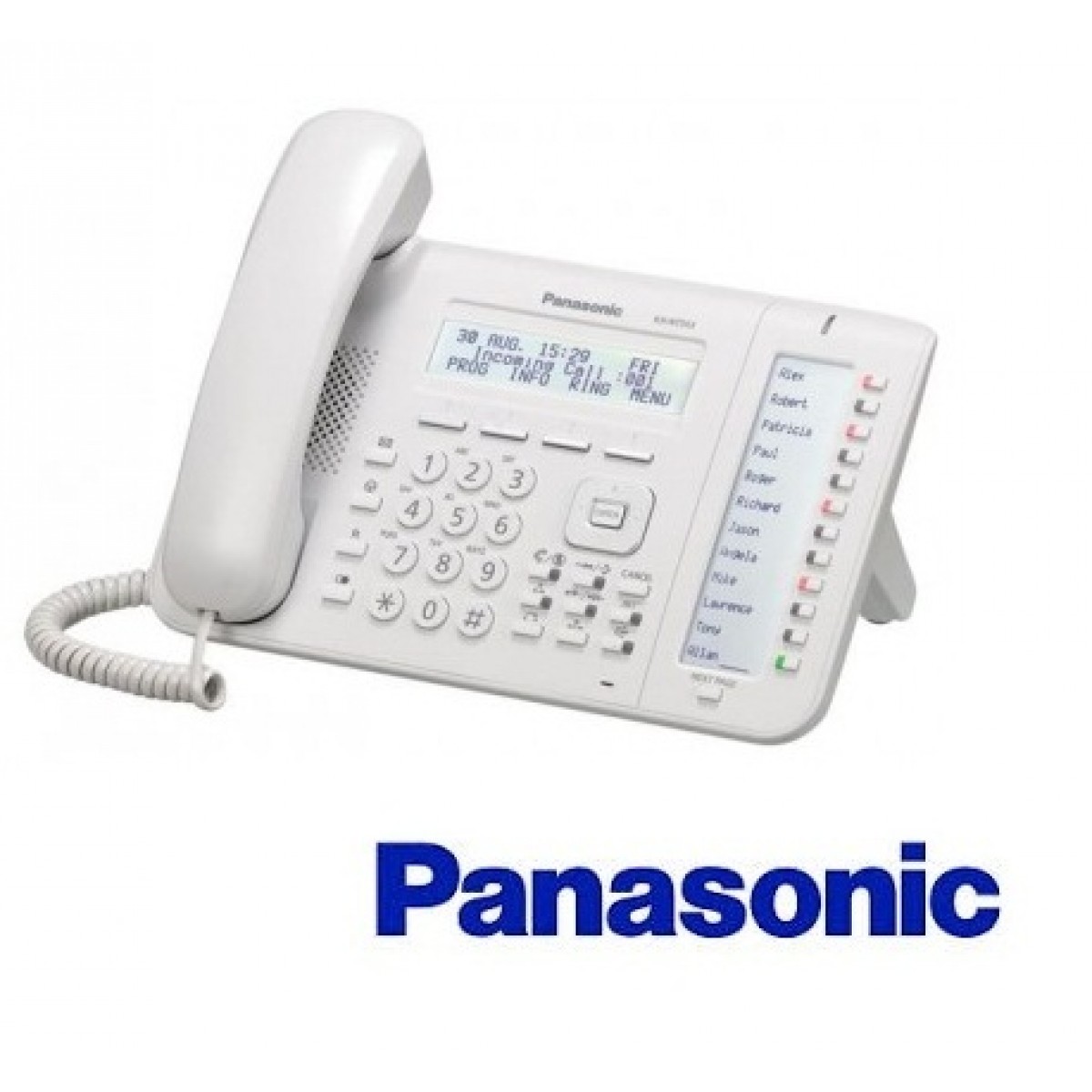  Telefon proprietar IP Panasonic Alb IV