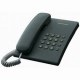 Telefon analogic simplu alb negru Panasonic