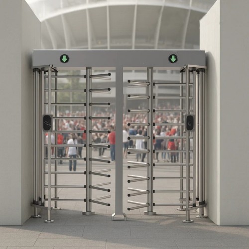 Turnichet Bidirectional Semi-automat cu 2 Cai de Acces Turnichet Bidirectional Semi-automat cu 2 Cai de Acces