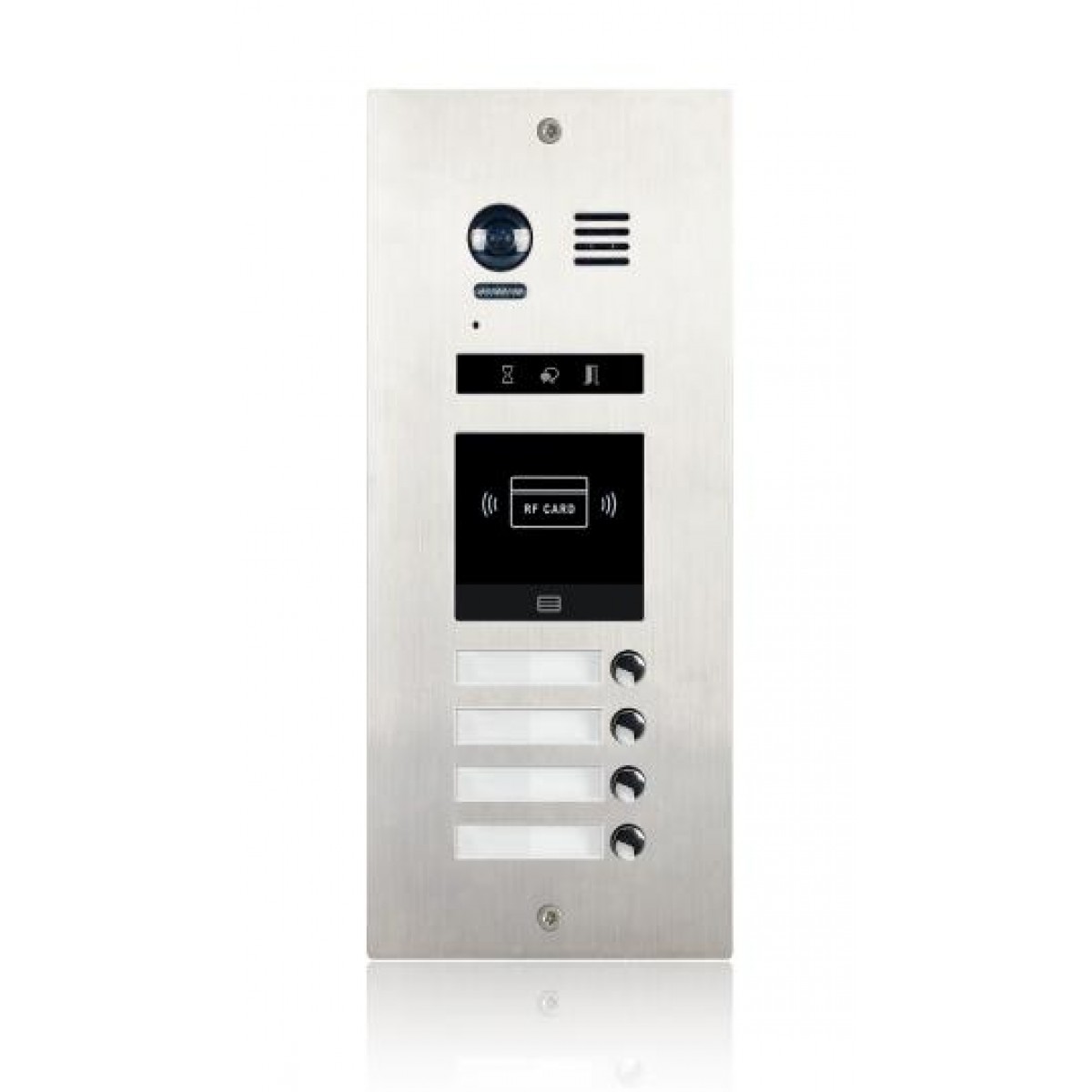 Post Exterior Videointerfon cu Cititor RFID si Camera Fisheye 1080p 