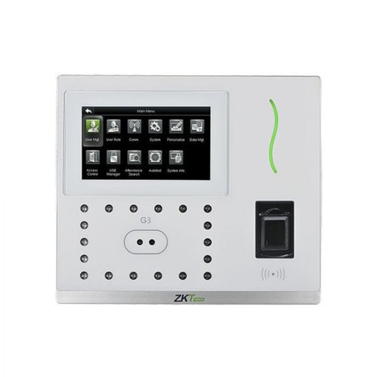 Terminal pontaj biometric si proximitate ZK-Bio Security