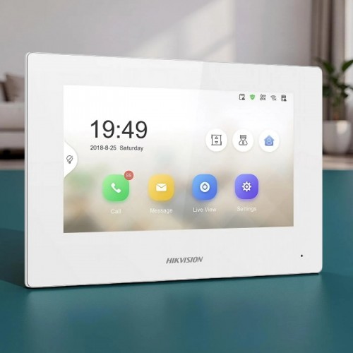 Post Interior Videointerfon  8-ch alarm input WI-FI Hikvision Alb