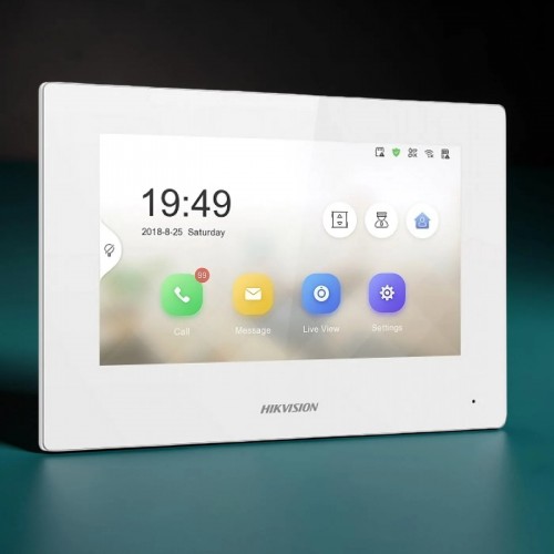 Post Interior Videointerfon  8-ch alarm input WI-FI Hikvision Alb