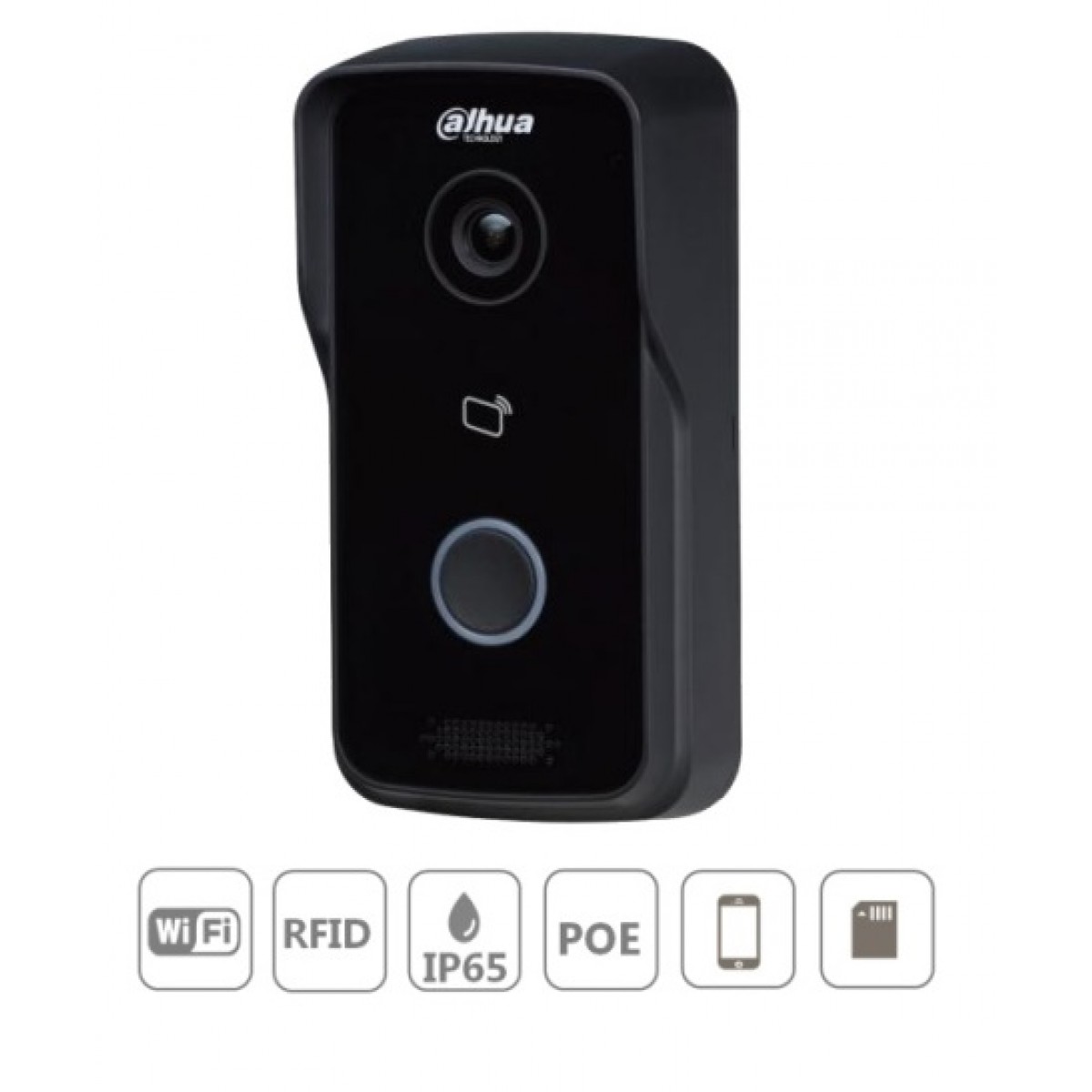 Videointerfon IP Dahua deschidere din Smartphone