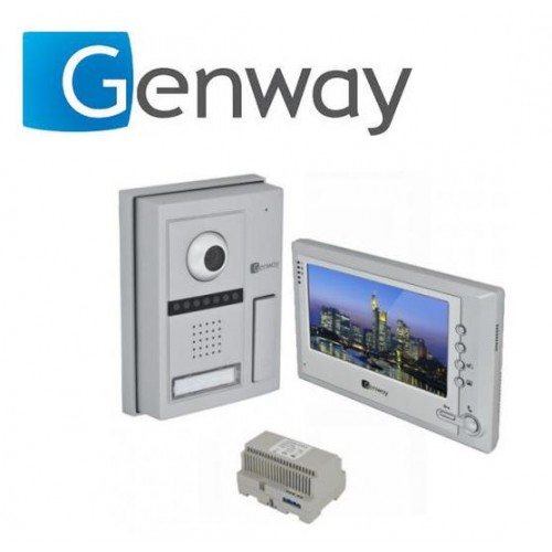 Kit Videointerfon Pentru Vila Display TFT 7 Inch Genway gd