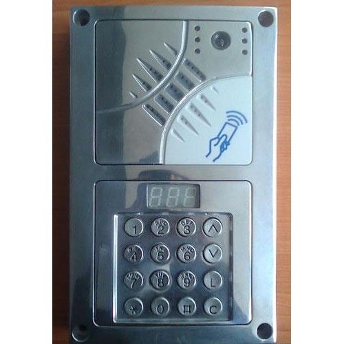  Videointerfon de bloc cititor de carduri inclus Resel