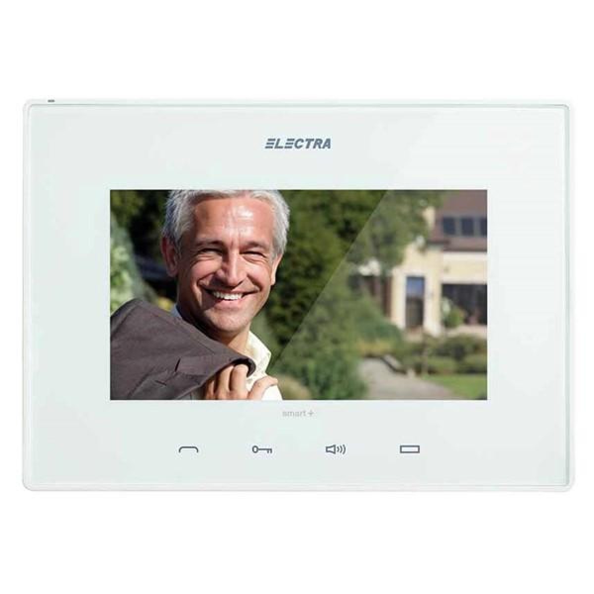 Videointerfon interior ecran TFT-LCD 7" Smart, Alb,  4 fire - Electra