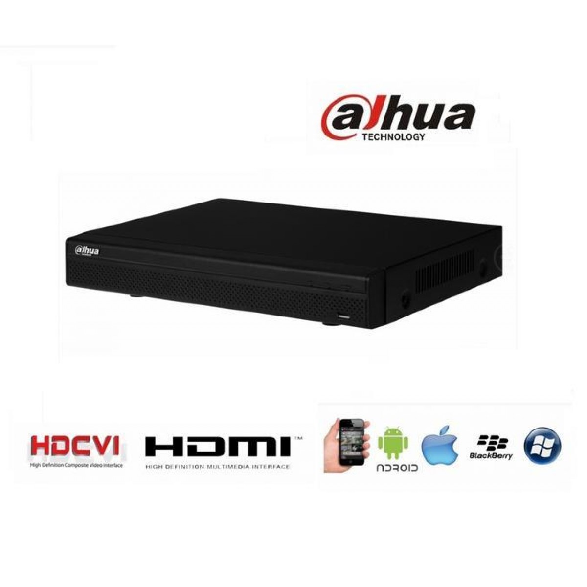 Dvr Videorecorder Hdcvi Tribrid 8 Canale Audio Dahua