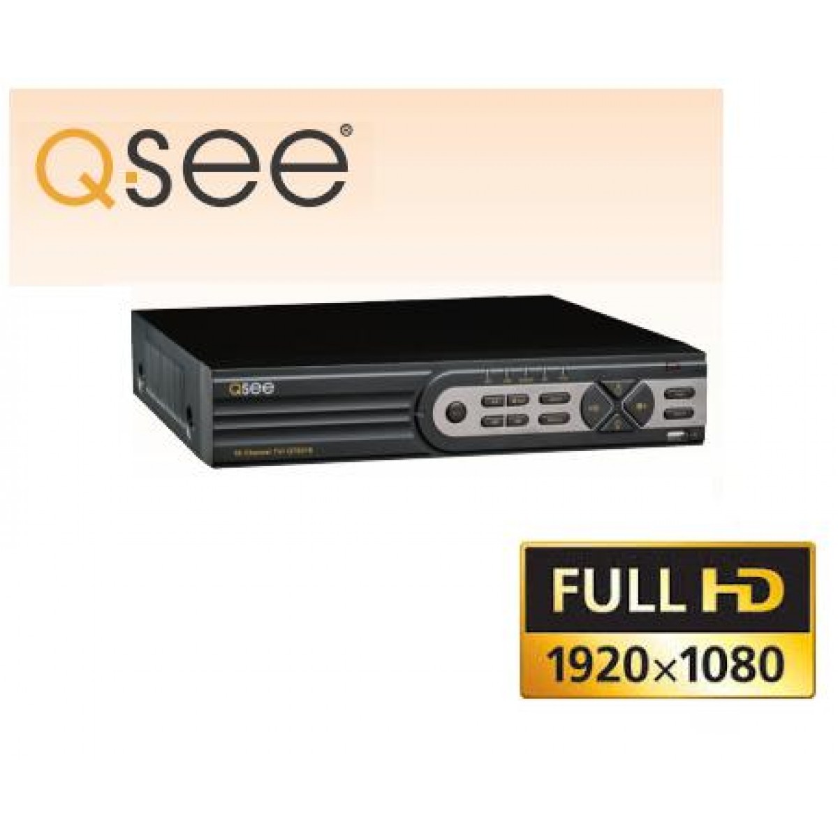Videorecorder Dvr Standalone Full HD 16 Video 1 Audio HD-TVI Real Time Q-See